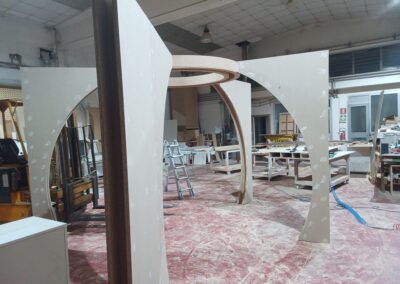 Stand espositivo moderno